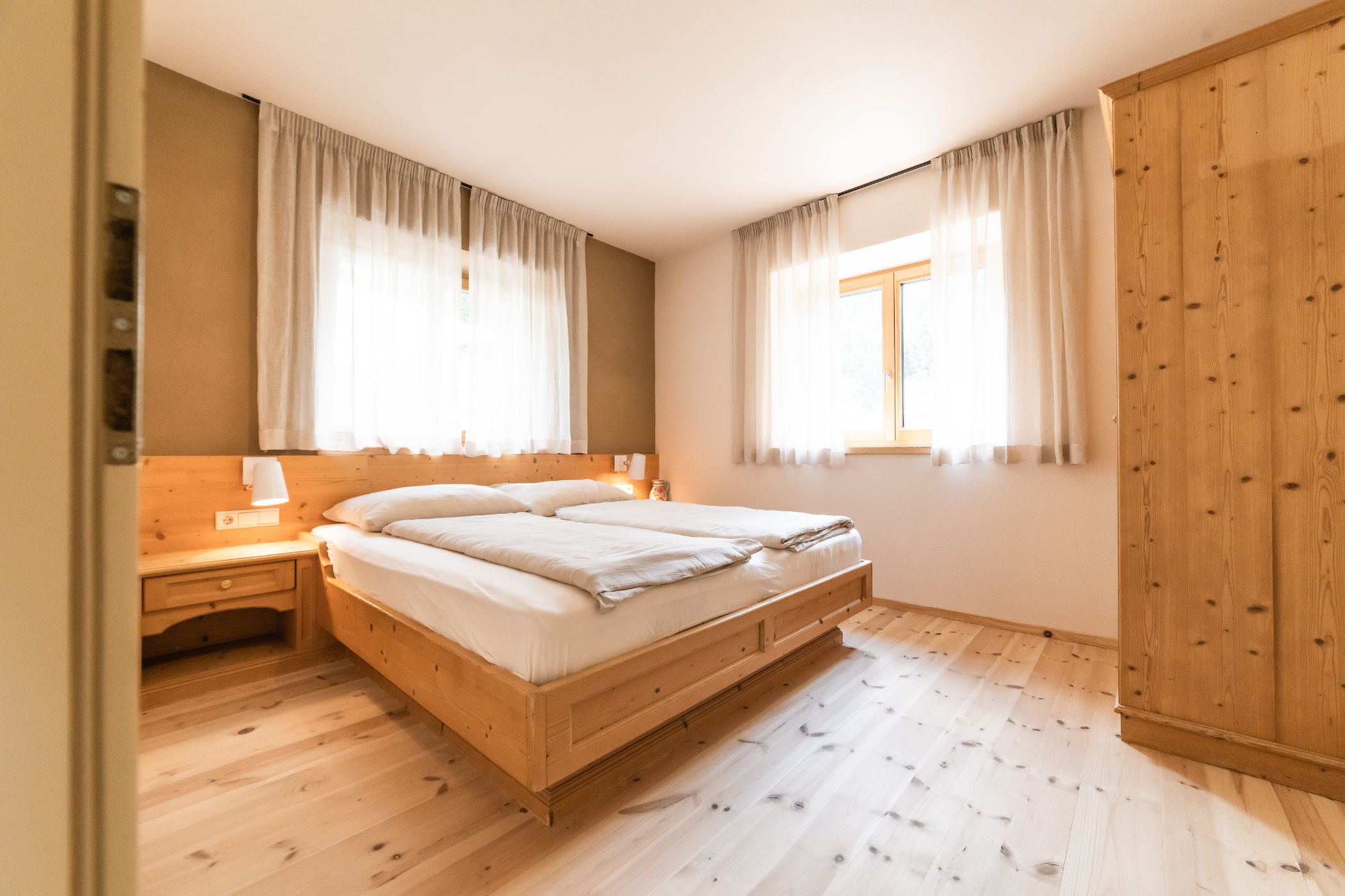 Helles Doppelzimmer für Urlaub in Brixen
