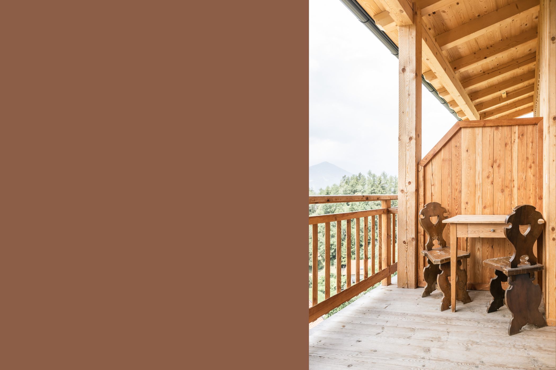 Apartment mit privatem Balkon mit Aussicht auf Brixen