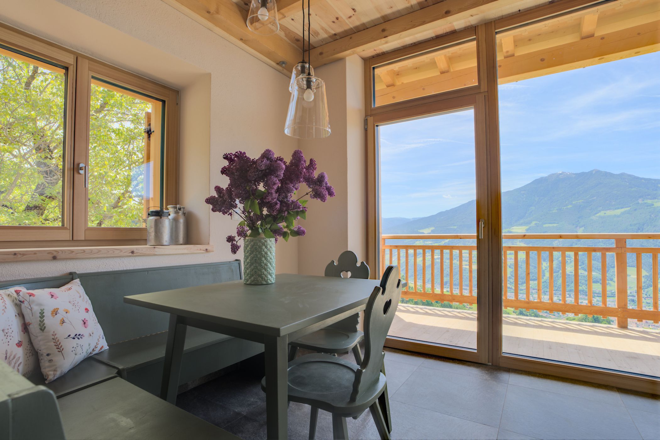 Ausblick auf Brixen und das Eisacktal